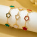 Clover Inspired Floral Bracelet | 80B1811