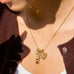 FLORAL HEART MULTI CHARM NECKLACE | 40NK9712