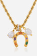 STAINLESS STEEL TARNISH FREE CHARM NECKLACE | 40NK9710