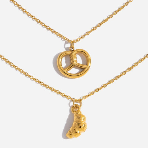 STAINLESS STEEL TARNISH FREE CHARM NECKLACE | 40NK9709