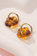 18K STAINLESS STEEL TARNISH FREE FLORAL EARRINGS | 40E500