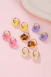 18K STAINLESS STEEL TARNISH FREE FLORAL EARRINGS | 40E500
