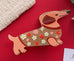 Holiday Dachshund Dog Hair Claw Clip | 40H1279