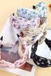 Vintage Floral Sweet Botanical Knot Headband | 40HB198