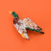 Flying Mallard Duck Hair Claw Clips | 40H1242