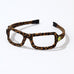 Leopard Print Cat Ear Twisted Headband | 40HB200