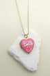 STAINLESS STEEL TARNISH FREE HEART LOCKET NECKLACE |40NK9715