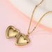 STAINLESS STEEL TARNISH FREE HEART LOCKET NECKLACE |40NK9715