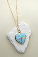 STAINLESS STEEL TARNISH FREE HEART LOCKET NECKLACE |40NK9715
