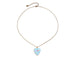 STAINLESS STEEL TARNISH FREE HEART LOCKET NECKLACE |40NK9715