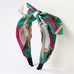 Vintage Chain & Medallion Silky Scarf Knot Headband| 40HB201