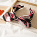Vintage Chain & Medallion Silky Scarf Knot Headband| 40HB201