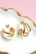 18K Stainless Steel Tarnish Free Enamel Hoop | 40E510