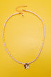 Minimalist Floral Pendant Necklace | 40NK9716