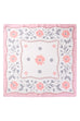 Floral Print Silk-Finish Bandana Scarf | 40SC719