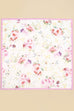 Floral Print Silk-Finish Bandana Scarf | 40SC718