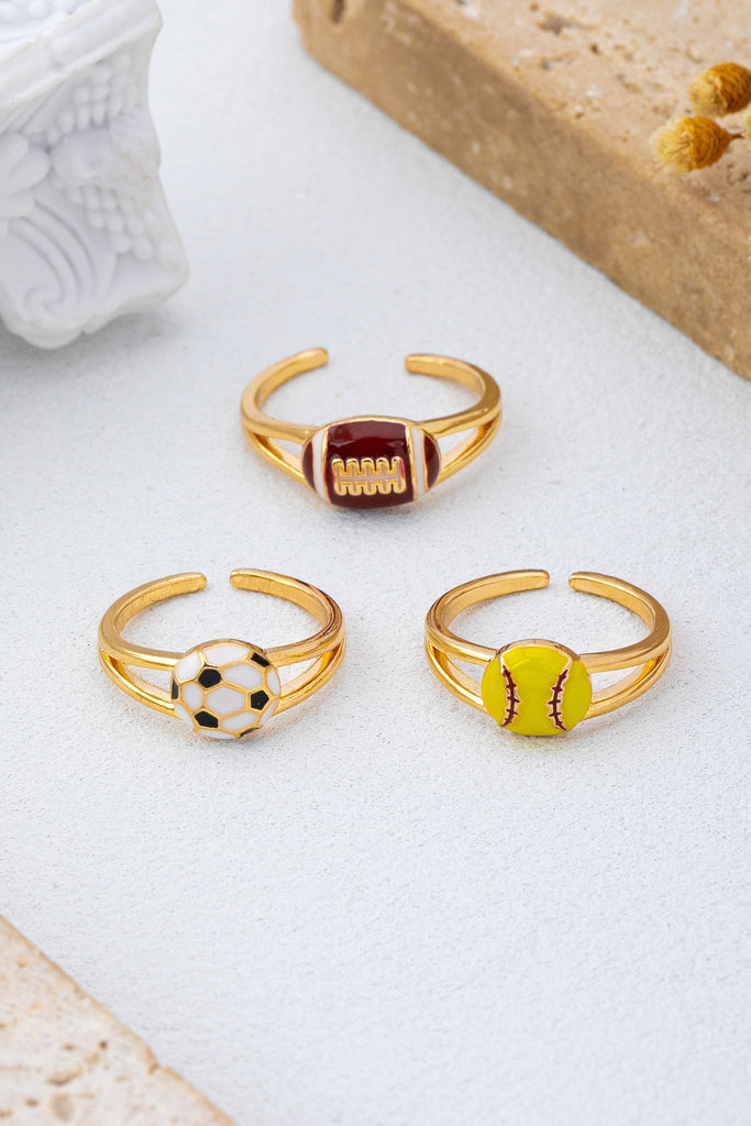Gameday Adjustable Football Soccer Softball Ring | 80R280