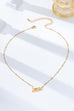 Love Pendant Satellite Ball Chain Necklace | 80N93158