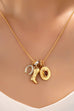 Western Hat Boot Horseshoe Rhinestone Charm Necklace | 80N93128
