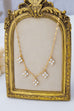 Crystal Quatrefoil Clover Station Necklace | 80N93157
