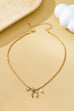 Multi-Color Horseshoe and Pearl Crystal Charm Necklace | 80N93136