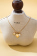 Celestial Heart and Starburst Charm Necklace | 80N93135
