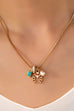 Southwest Horseshoe & Turquoise Charm Necklace | 80N93130
