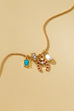 Southwest Horseshoe & Turquoise Charm Necklace | 80N93130