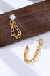 Crystal Stud Hoop and Drop Link Earrings | 80E62319A