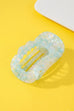 Jumbo Lay Flat Oval Hair Claw Clips Secure Styling | 40H1095
