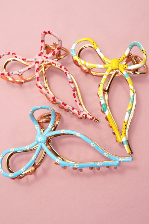 Whimsical Floral Coquette Clip Hair Claw Clips | 40H1101