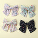 Oversized Floral Garden Chiffon Bow Hair Clip | 40H1098