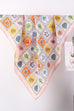 Nautical Shell & Palm Silky Feel Bandana Scarf | 40SC723