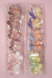 MATTE FLOWER HAIR CLAW CLIPS 12PCS PACK | 40H459-12 Pack