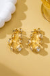 Cascading Round Cut Crystal Drop Earrings | 80E62345