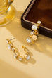 Cascading Round Cut Crystal Drop Earrings | 80E62345