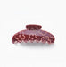 High-Shine Floral Embossed Hair Claw Clip | 40H1103