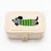 Doggy Dachshund Travel Jewelry Organizer Box Case | 40P653