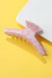 Floral & Gingham Resin Hair Claw Clip | 40H1105