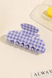 Stripes Gingham Floral Hair Claw Clip | 40H1106