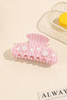 Stripes Gingham Floral Hair Claw Clip | 40H1106