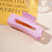 Large Pastel Gingham Hair Claw Clip | 40H1107