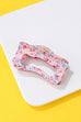 Floral Waivy Silhouette Hair Claw Clip | 40H1109
