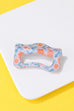 Floral Waivy Silhouette Hair Claw Clip | 40H1109