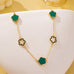 Clover Inspired Floral Necklace | 80N93247