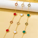 Clover Inspired Floral Necklace | 80N93247