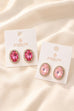 Vintage-Style Rhinestone Stud Earrings | 40E513