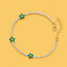 Crystal Floral Tennis Bracelet | 40B5263