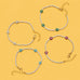 Crystal Floral Tennis Bracelet | 40B5263