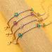 Crystal Floral Tennis Bracelet | 40B5263